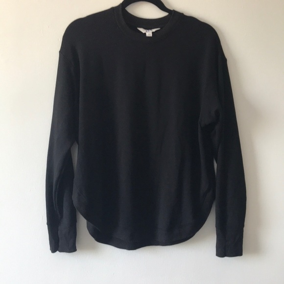 JoyLab Tops - Joy Lab Black Crew Neck workout sweatshirt